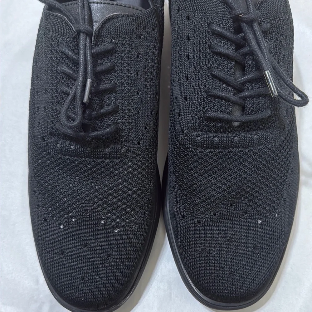 G.H.Bass & Co. Mens Kole Knit Black Casual Dress Shoes Size M 10.5 Almost new